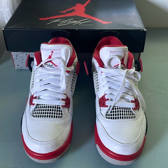Air Jordan 4 Retro Og ‘Fire Red’ 2020 - Picture 5 of 5